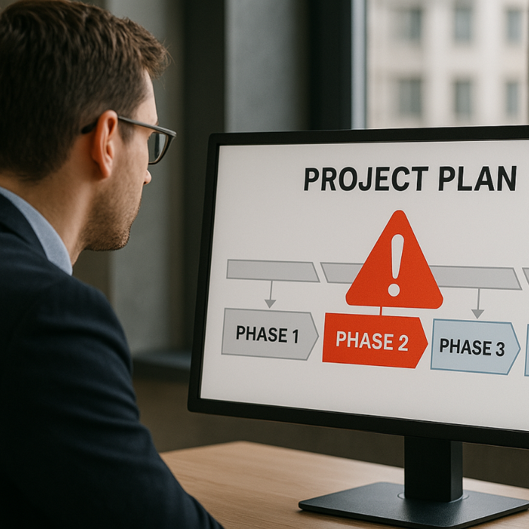 Projektisuunnitelma hälyttää